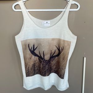 Mi.gra.tion deer tank top